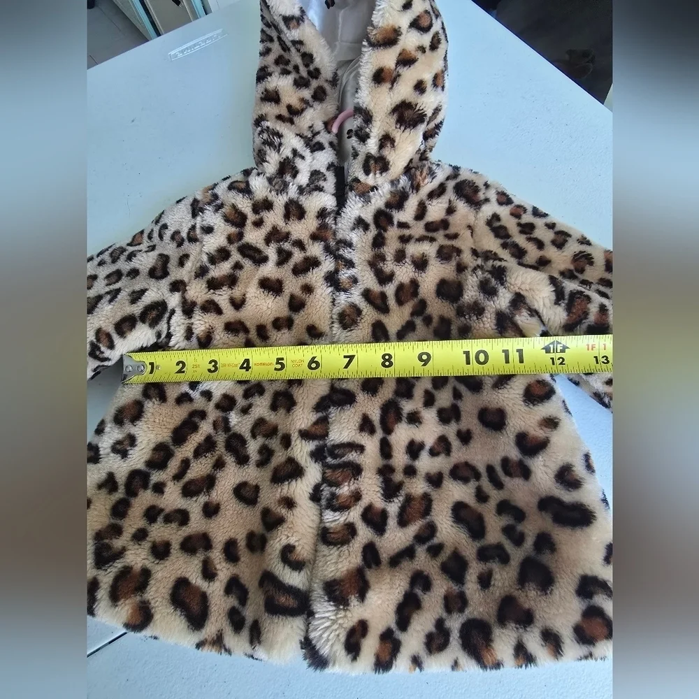 Little me Jacket & coat Leopard print kids Size 18M
